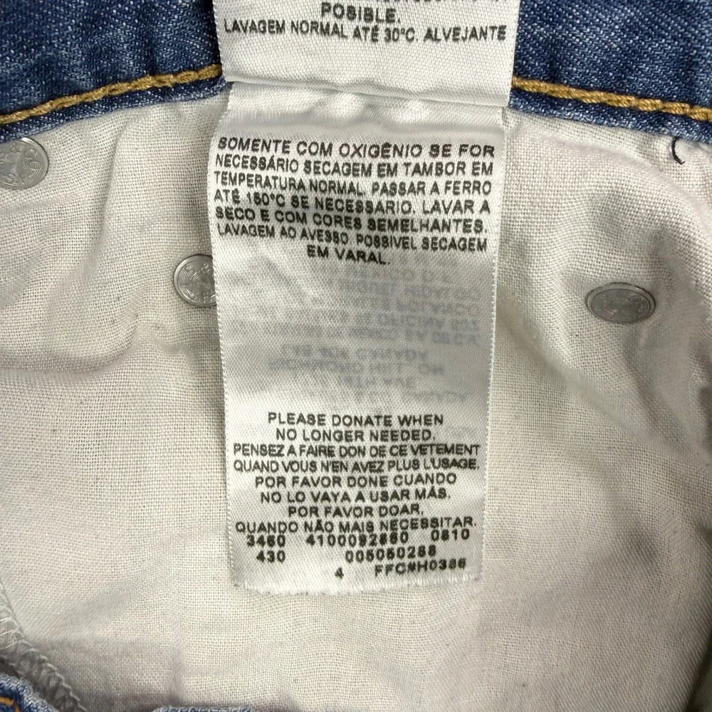 Vintage‎ Levis 505 Jeans Mens 30x32 (Fits 30x31) Blue Straight Fit Denim Cotton